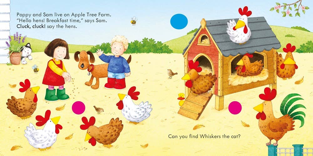 HarperCollins - Poppy And Sam's Farm Animal Sounds : Usborne
