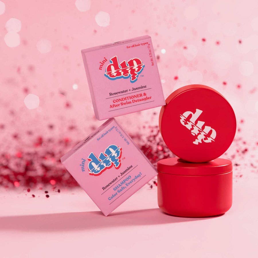Dip - Mini Dip Color Safe Shampoo Bar for Every Day - Rosewater &: 0.75 oz
