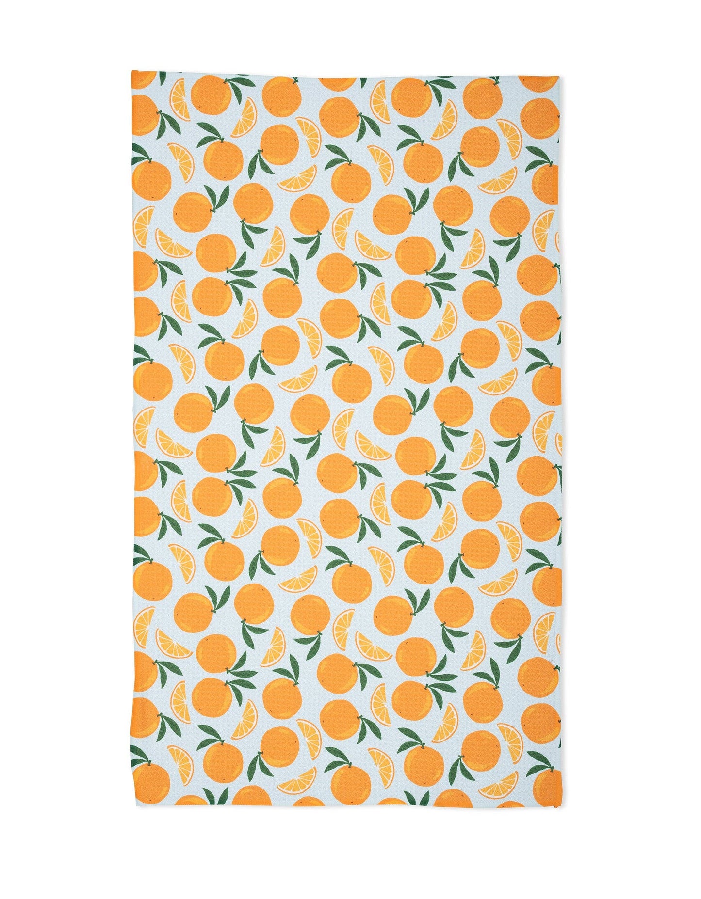 Geometry - Sweet Orange Tea Towel