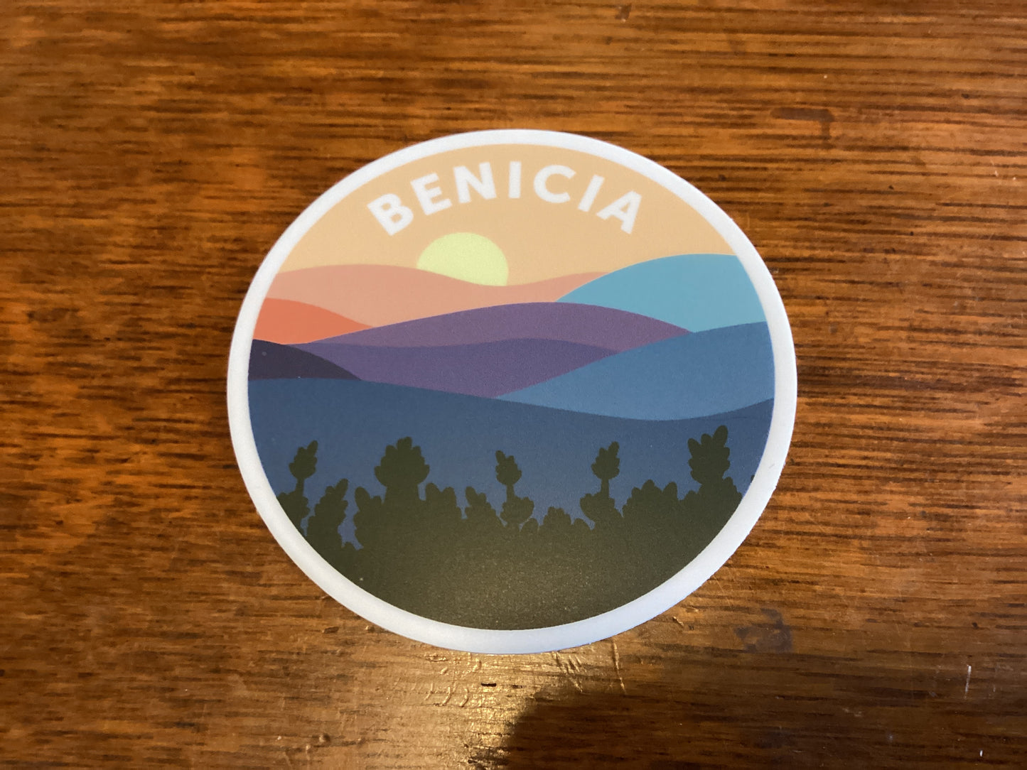 I Name-Drop - Benicia Pastel Landscape