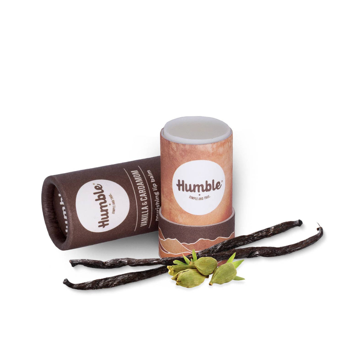 Vanilla & Cardamom Plastic-free Lip Balm