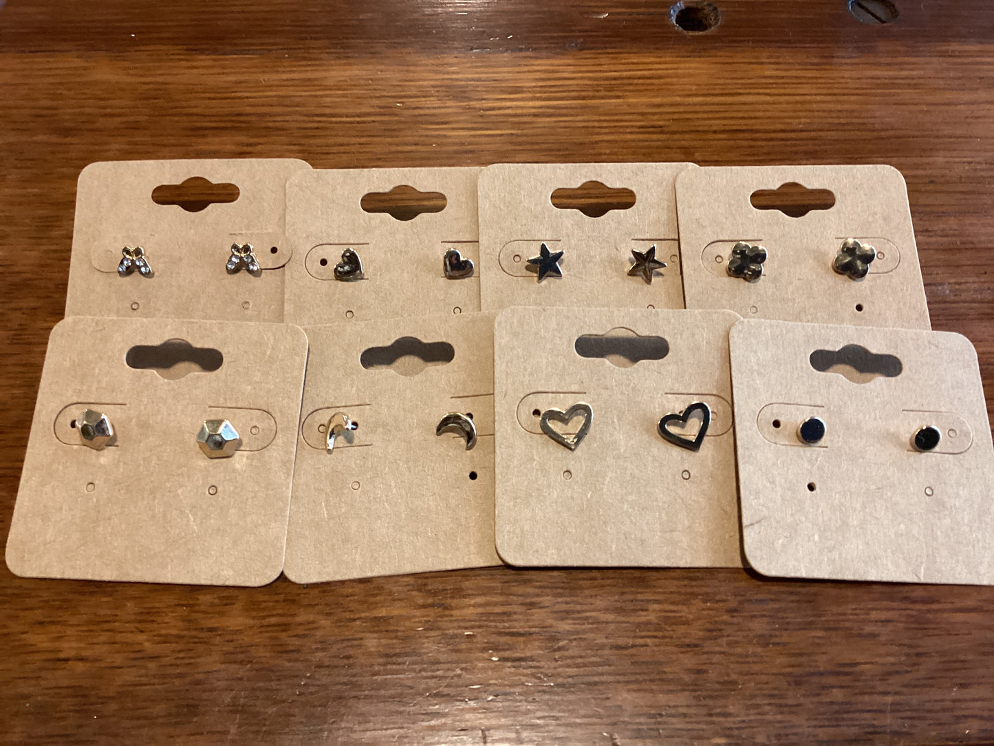 Splendid Iris Gold Plated Studs