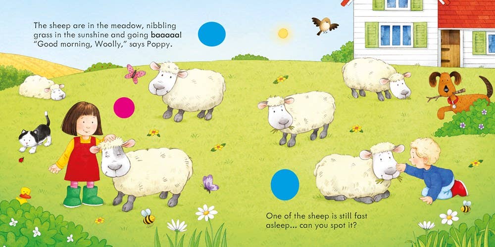 HarperCollins - Poppy And Sam's Farm Animal Sounds : Usborne