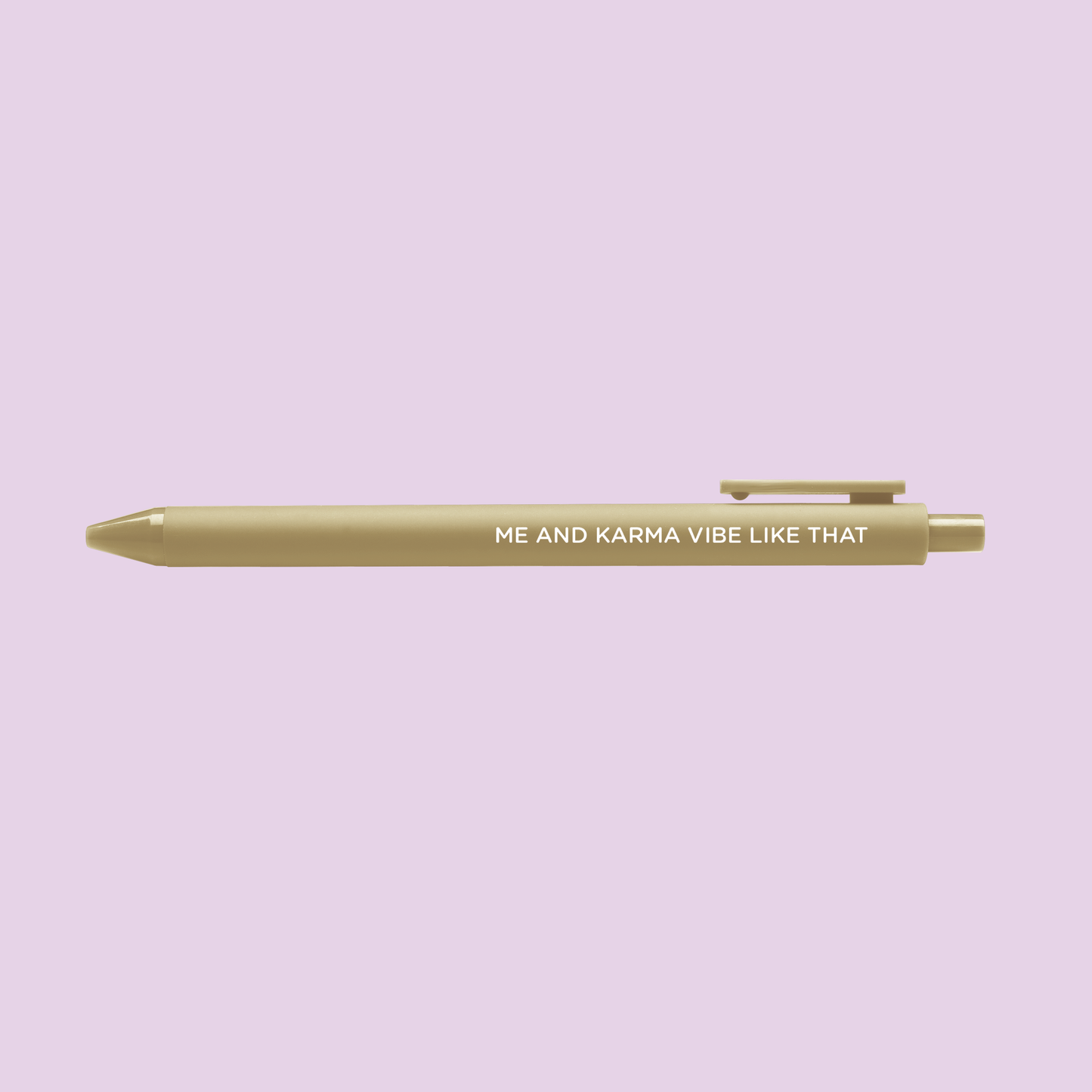 MangoIllustrated - Me and Karma Vibe Like That gel pen
