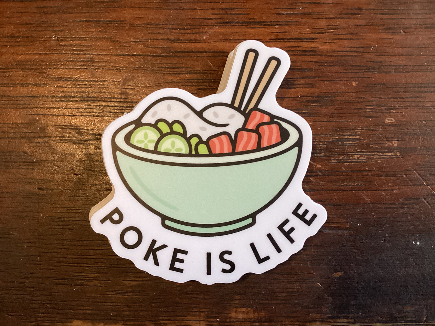 Poke Is Life Sticker
