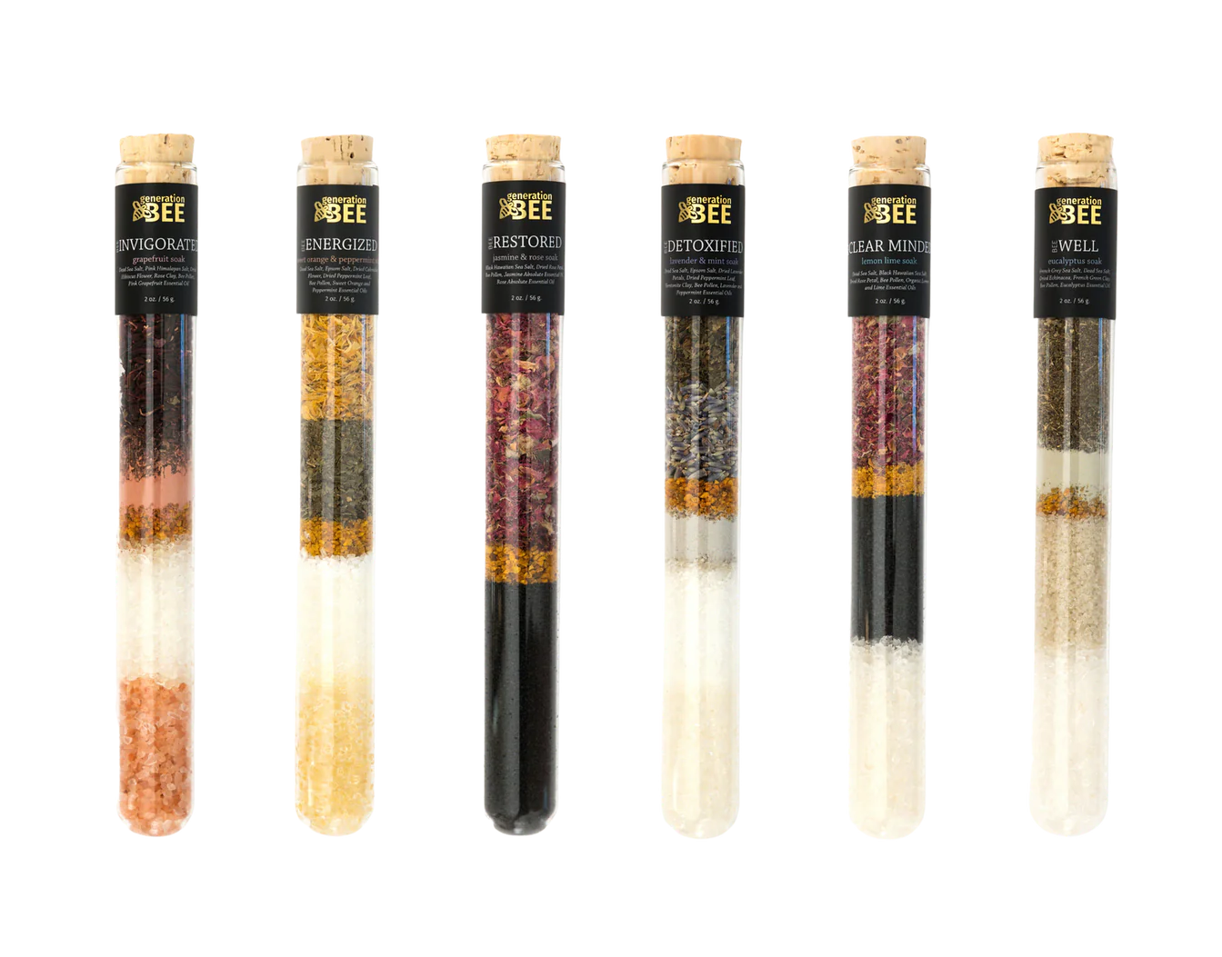 Bath Soaking Salt Vials | Asstd.