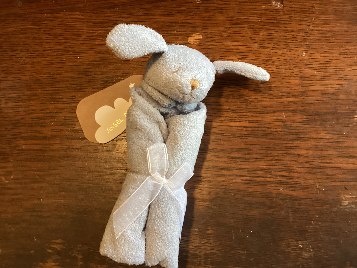 Dusty Blue Puppy Blankie