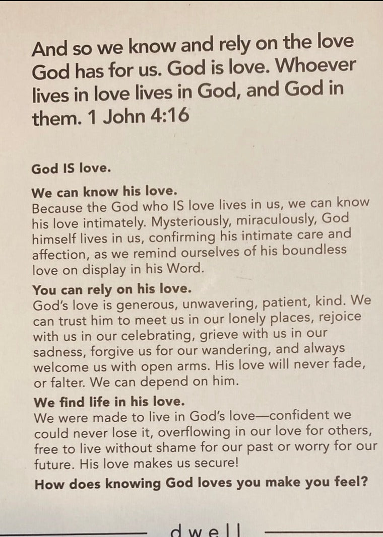 Dwell: Memory Verse Tatoos
