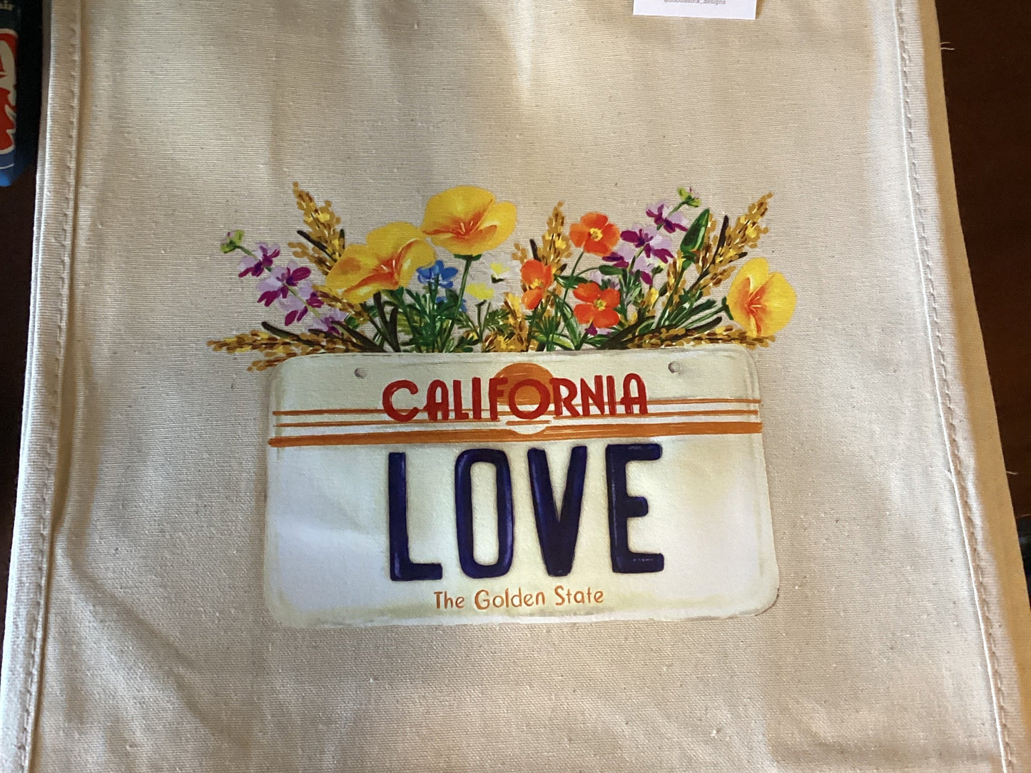 California Love Shopper Tote Bag
