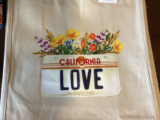 California Love Shopper Tote Bag