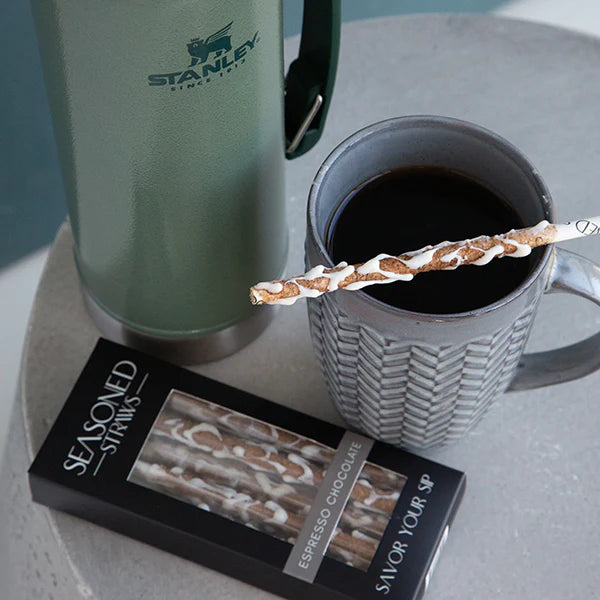 Seasoned Straws | Espresso Chocolate