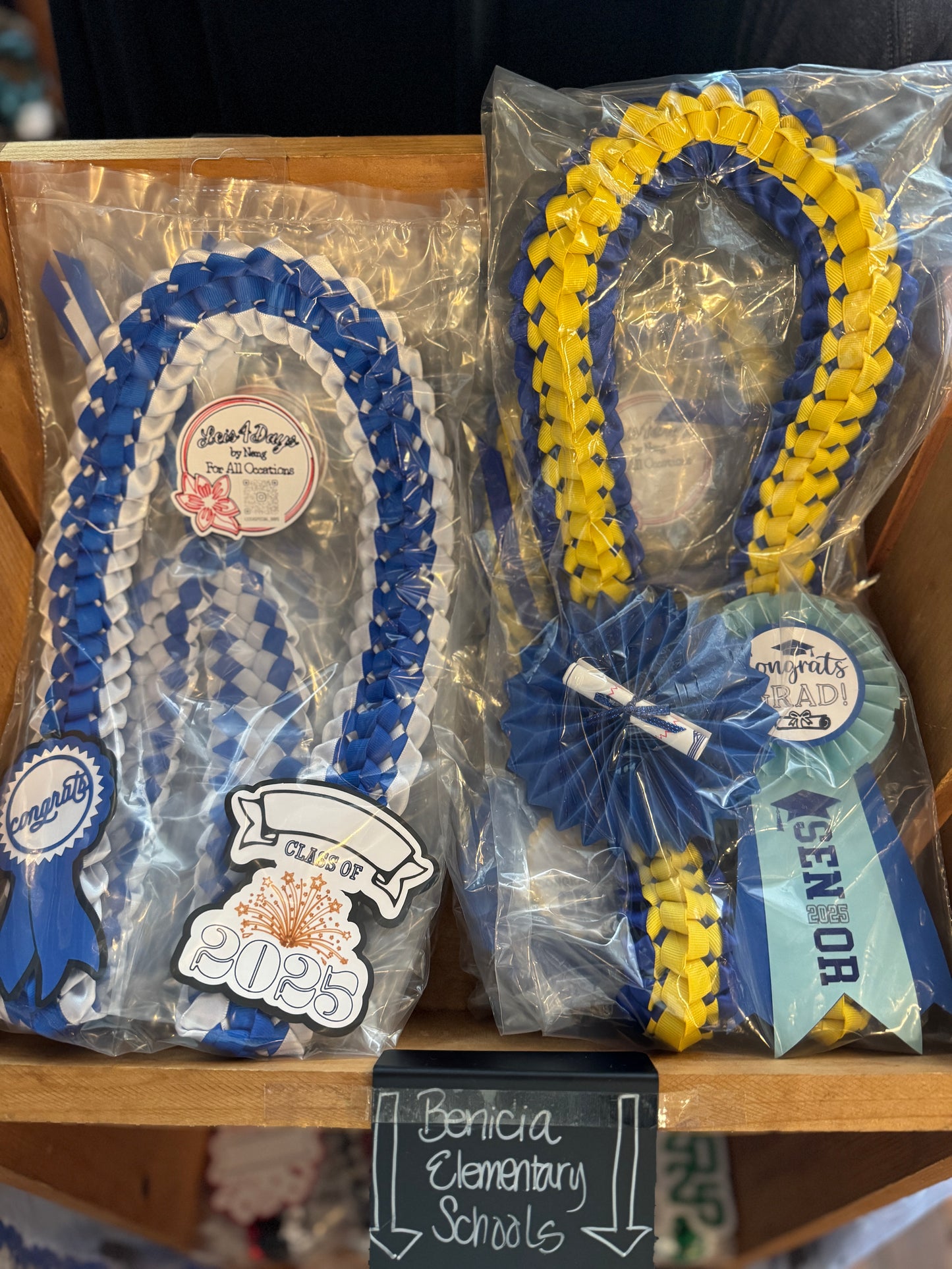 Benicia School Graduation Leis