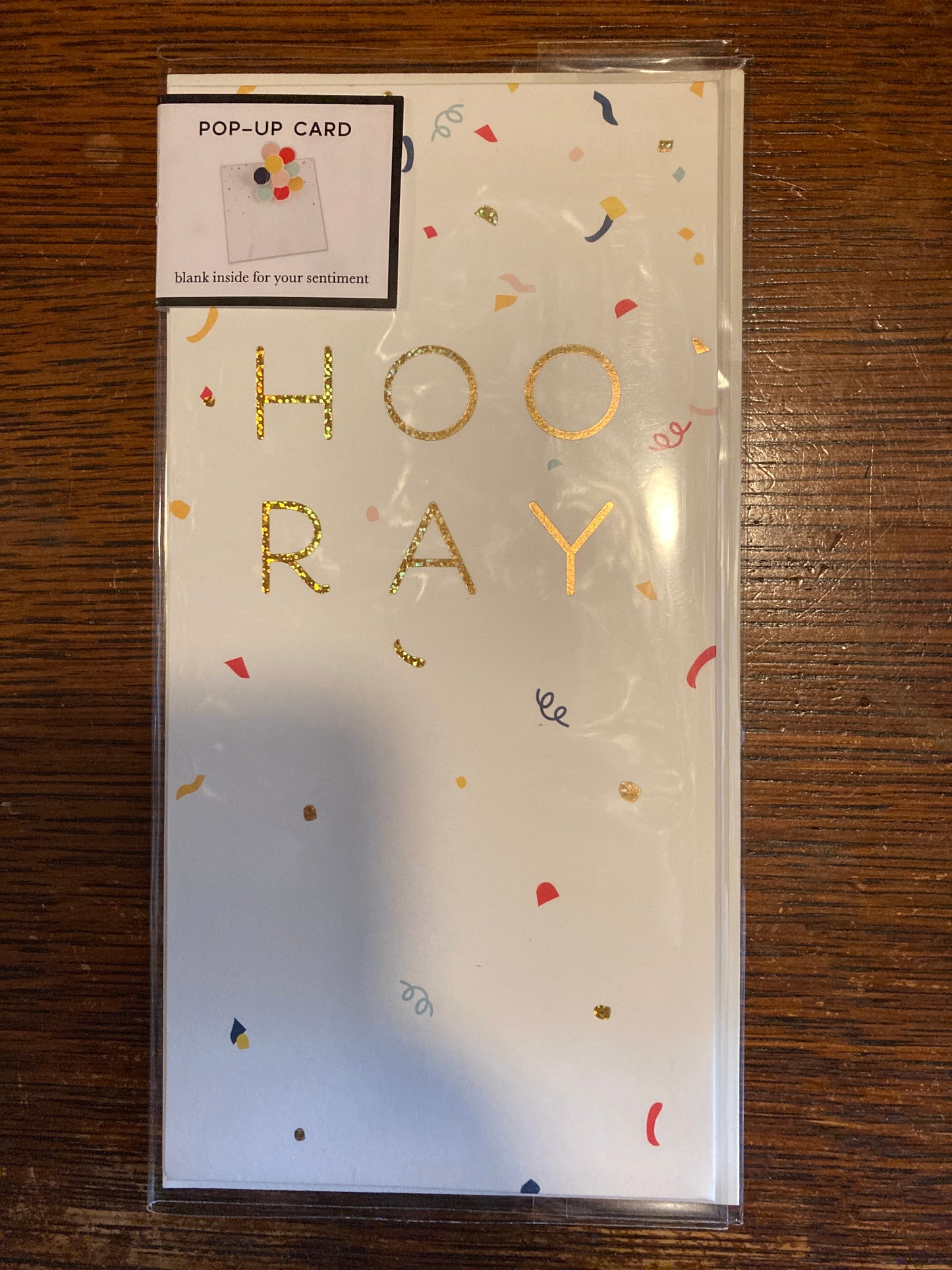 Hooray Pop-Up Card