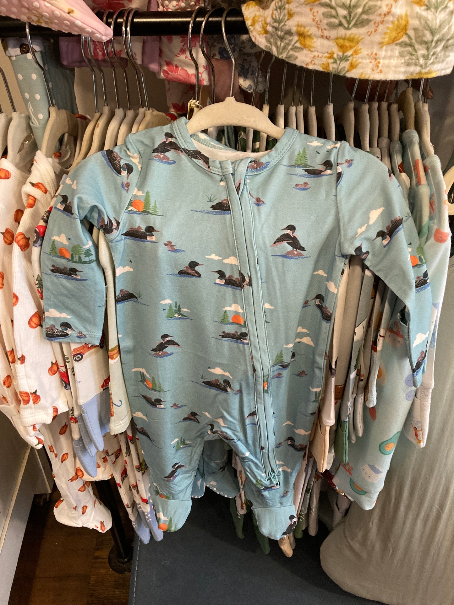 Loons - 2 Way Zipper Footie