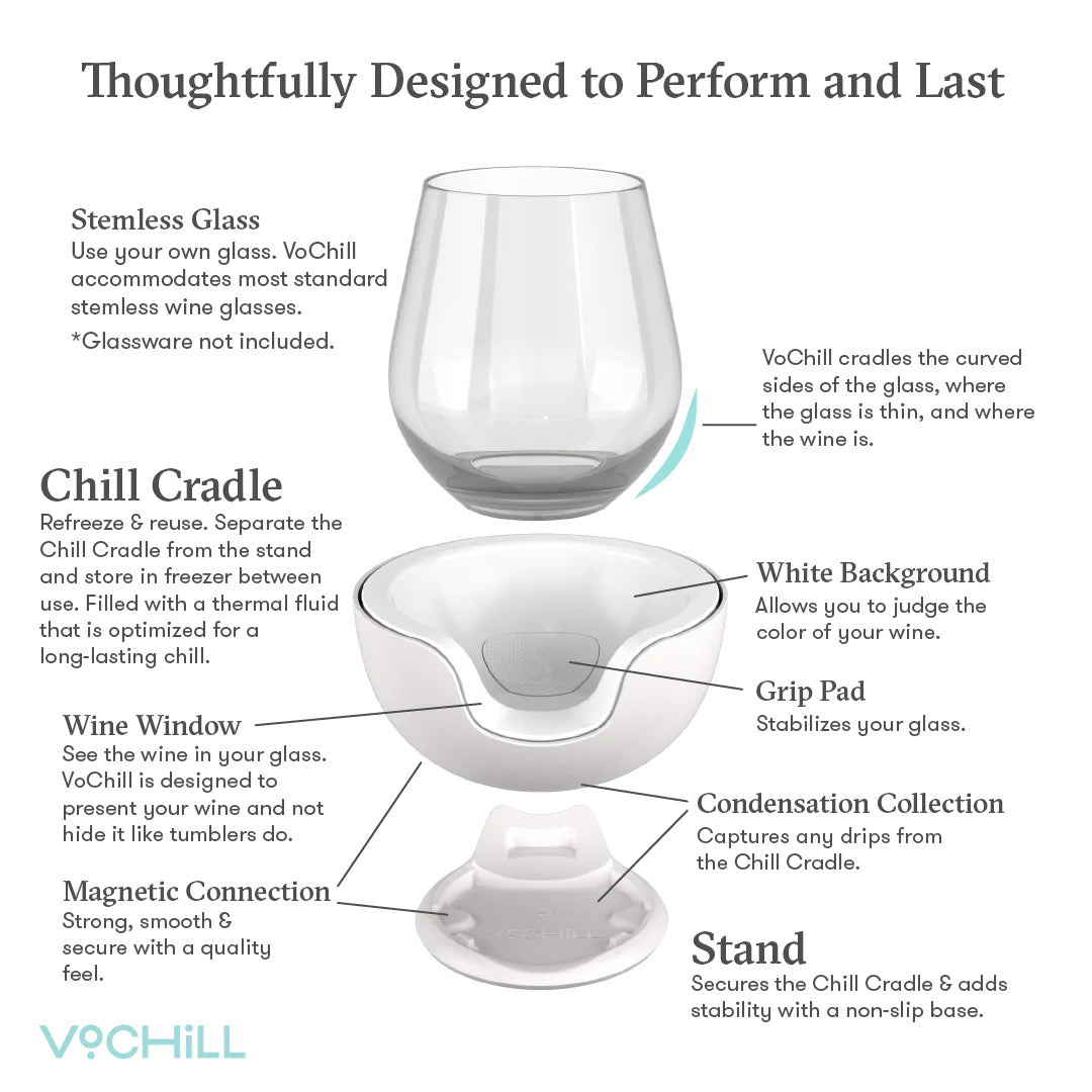 Stemless Wine Glass Chiller