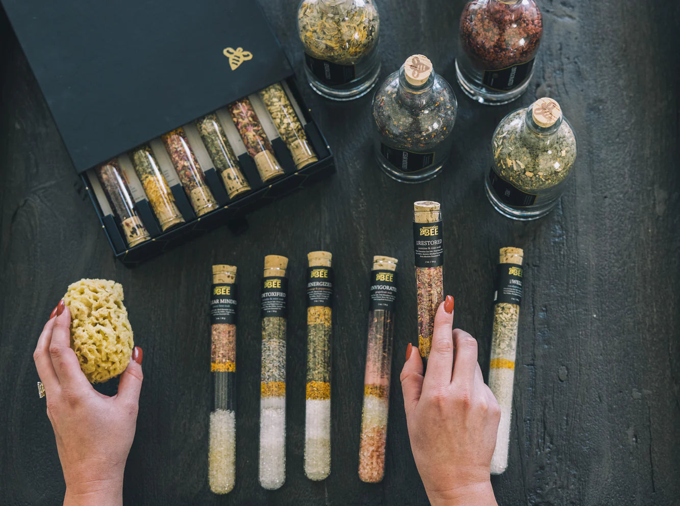 Bath Soaking Salt Vials | Asstd.