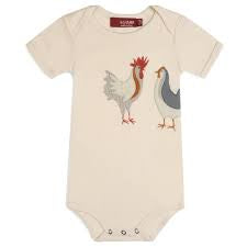 Chicken Organic Cotton Onesie