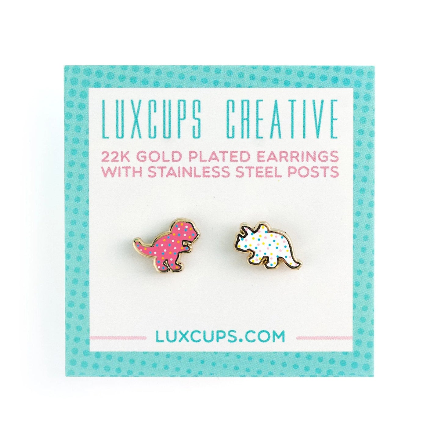 Dino Cookie Earrings