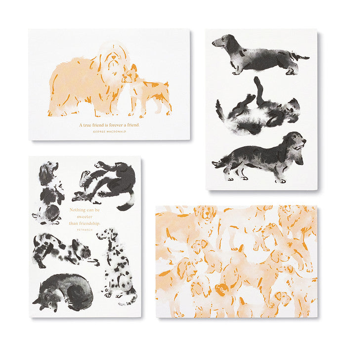 For Appreciation and Friendship (Dog)| Notecard Set