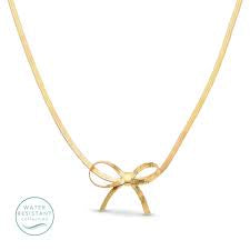 Put A Bow On It Necklace