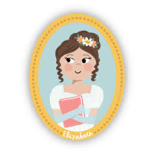 Pride & Prejudice Elizabeth Bennet Portrait Decal
