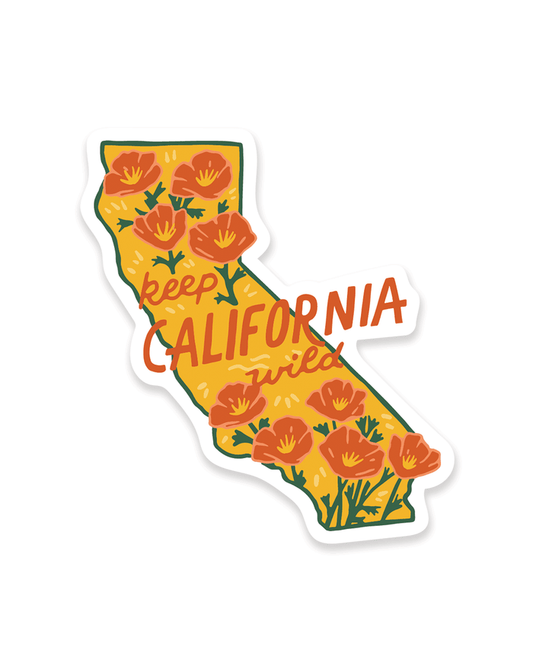 Keep CA Wild Sticker
