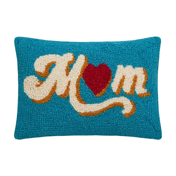 Mom ❤️ (heart)Throw Pillow