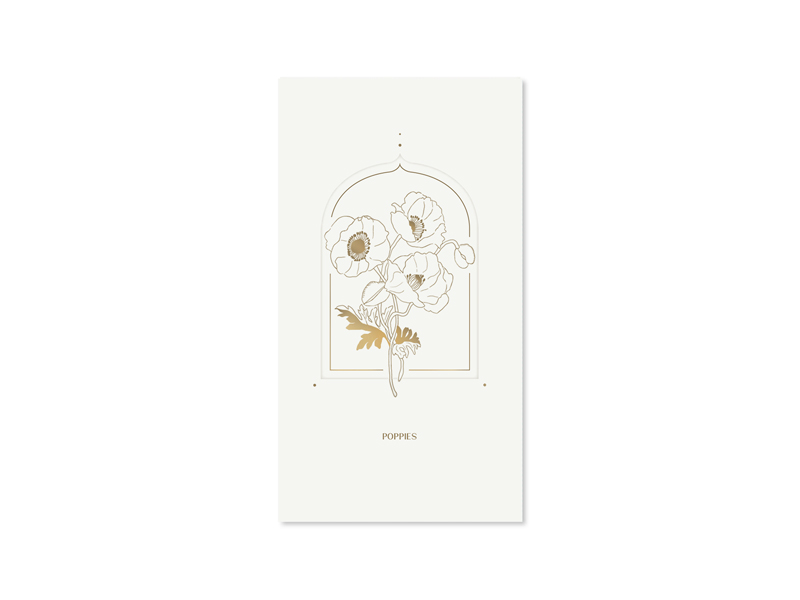 Poppies - Hiromi Takeda - Paper Artisan Series