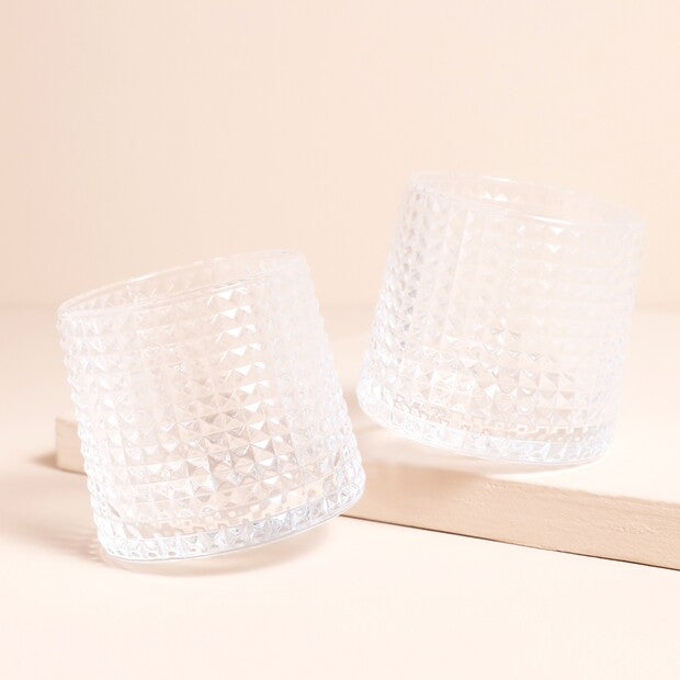 The Lola Rocks Glass Set of 2