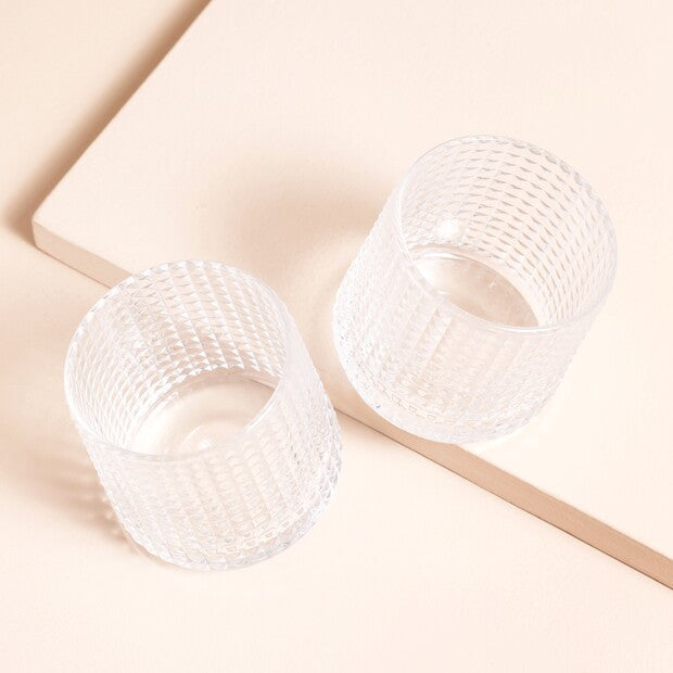 The Lola Rocks Glass Set of 2