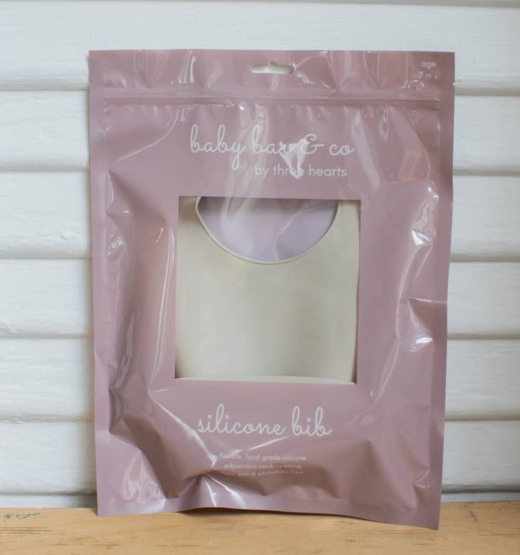Baby Bar & Co Silicone Bib | Ivory