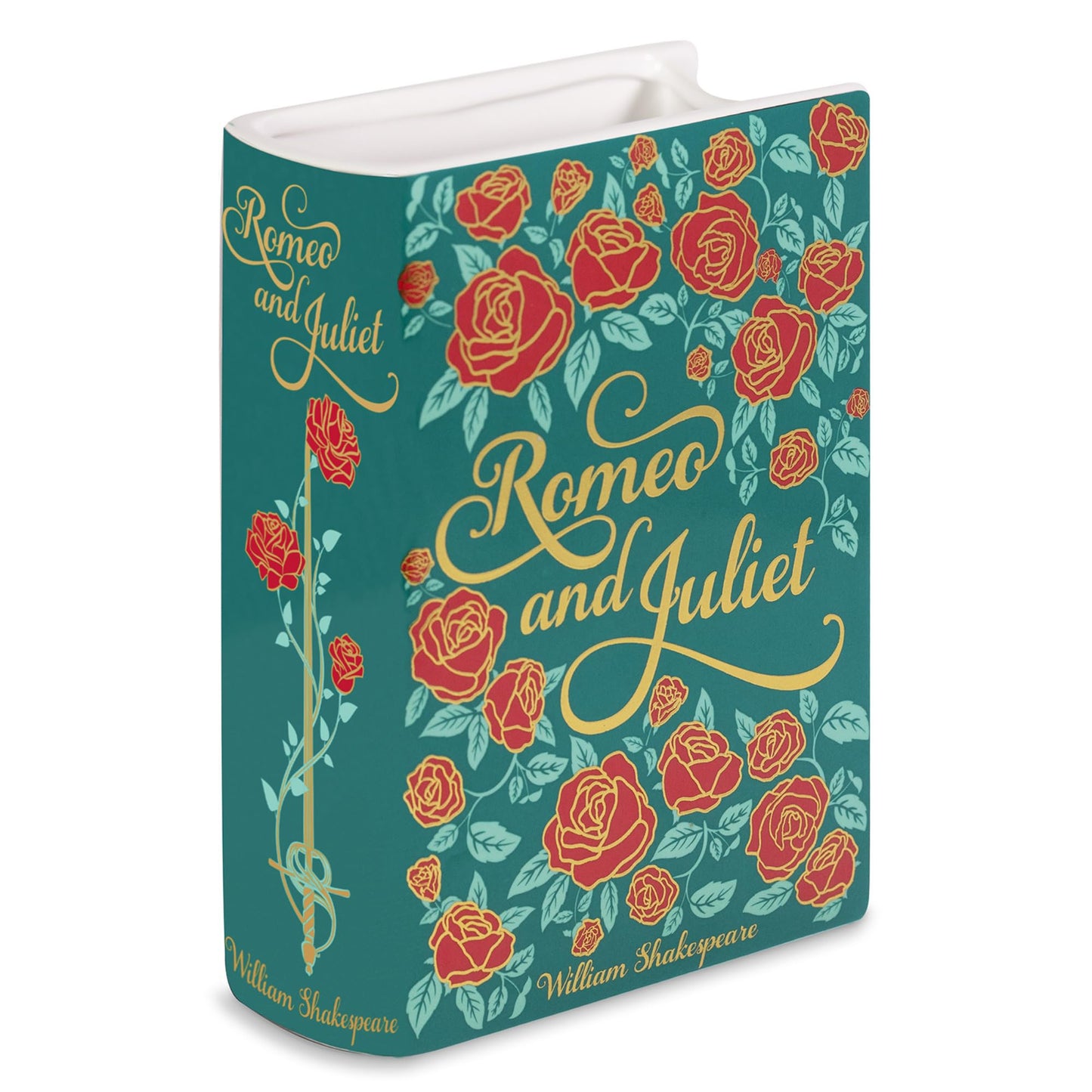 Large Book Vase | Romeo and Juliet