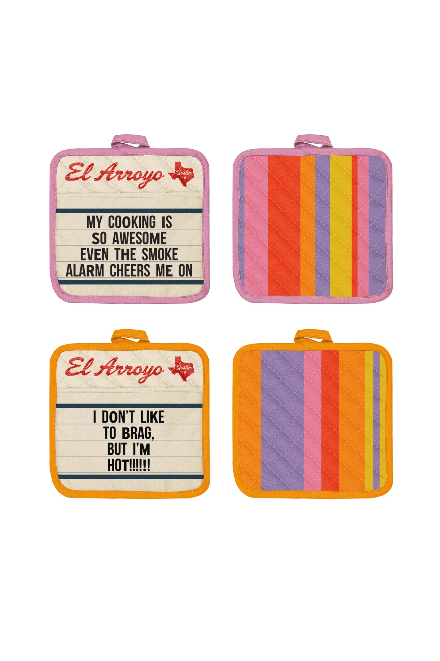 El Arroyo Pot Holder Set