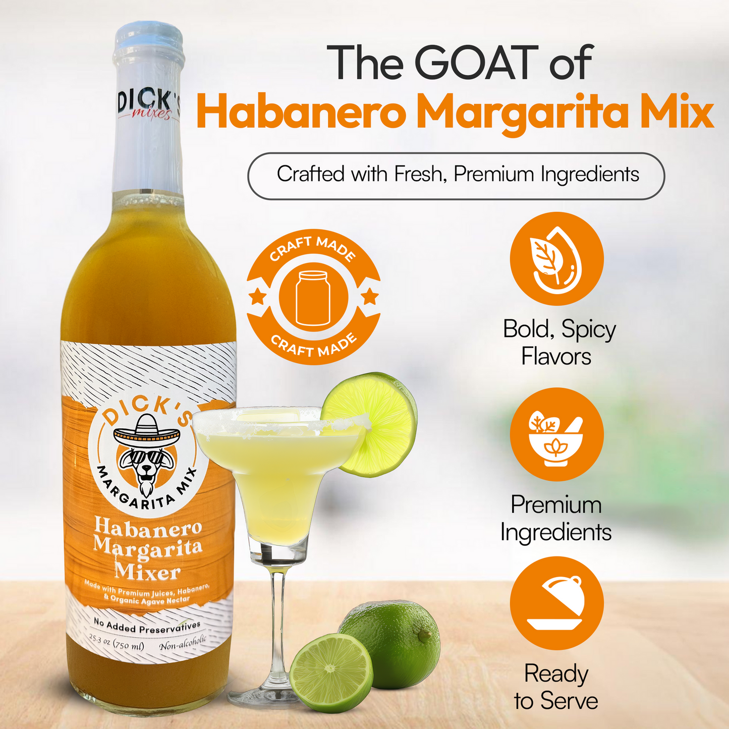 Dick’s Habanero Margarita Mix