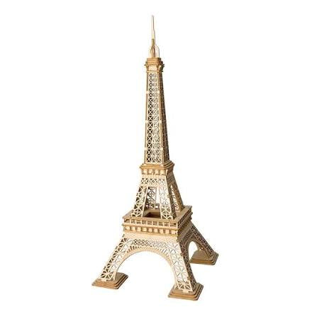 Wooden Puzzle: Night of Eiffel Tower