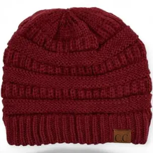 Hana - C.C Best Selling Cable Knit Classic Beanie Winter Hat