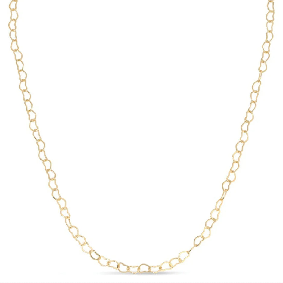 Love Unconditionally, Heart Chain Necklace