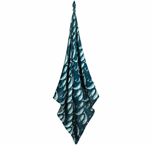 Bamboo Swaddle Blue Whale