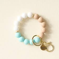 Hands-Free Keychain Wristlet - Boho Beauty