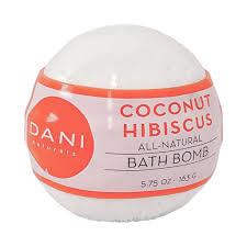 DANI Naturals - Bath Bomb-Coconut Hibiscus