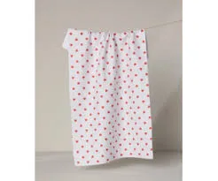 Baby Hearts Tea Towel