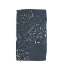 Soft Steps Midnight Tea Towel