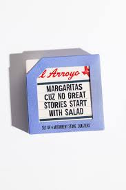 El Arroyo Coasters-Margarita themed