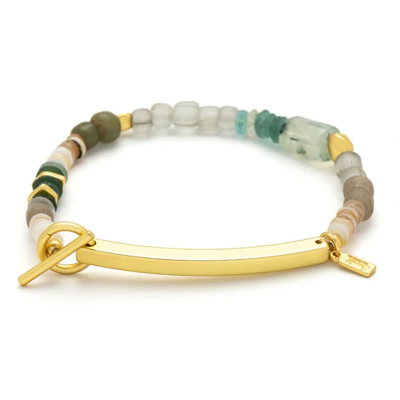 Scout Curated Wears - Hidden Message Bracelet - Unstoppable/Chiltonite/G