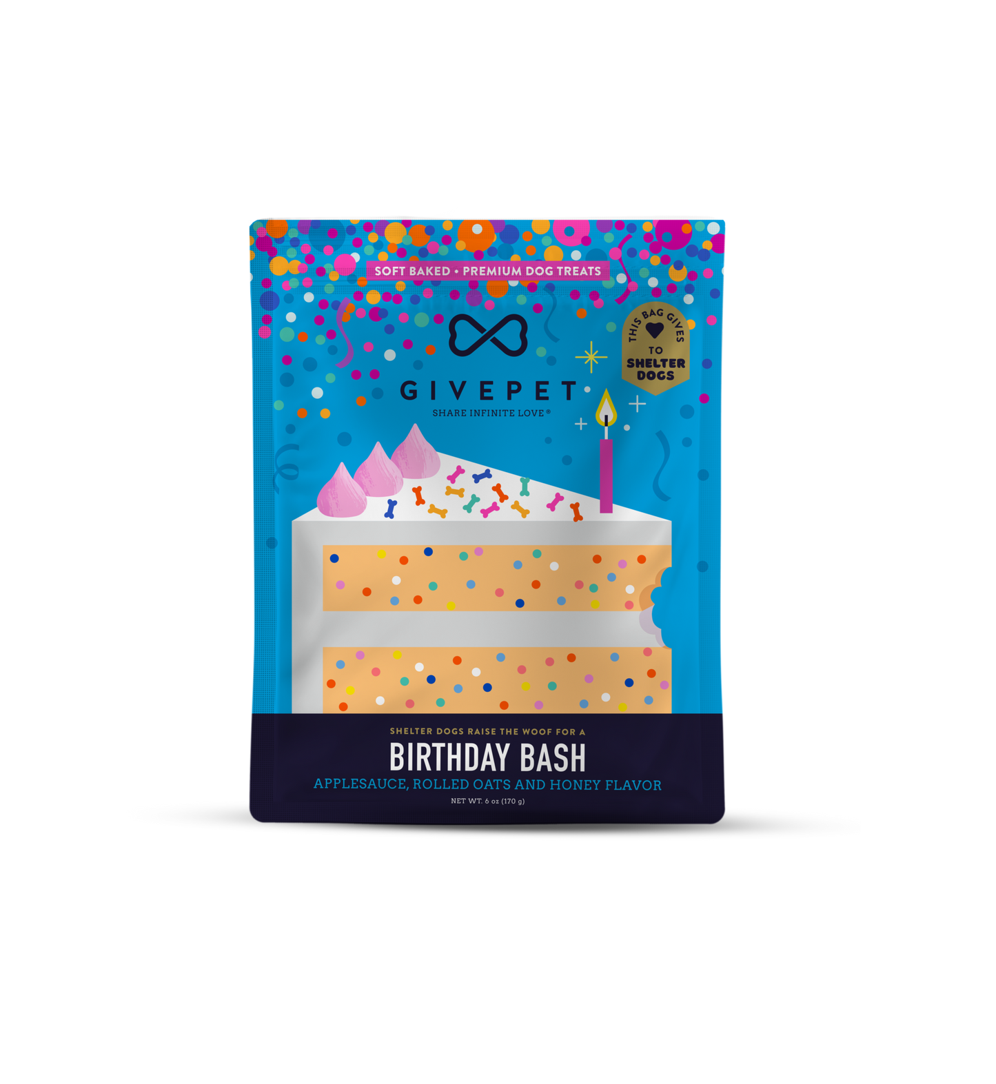 Birthday Bash Soft-Baked Treats - 6oz bag