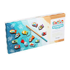 Toysmith Cubika Wooden Toy Fishing Game