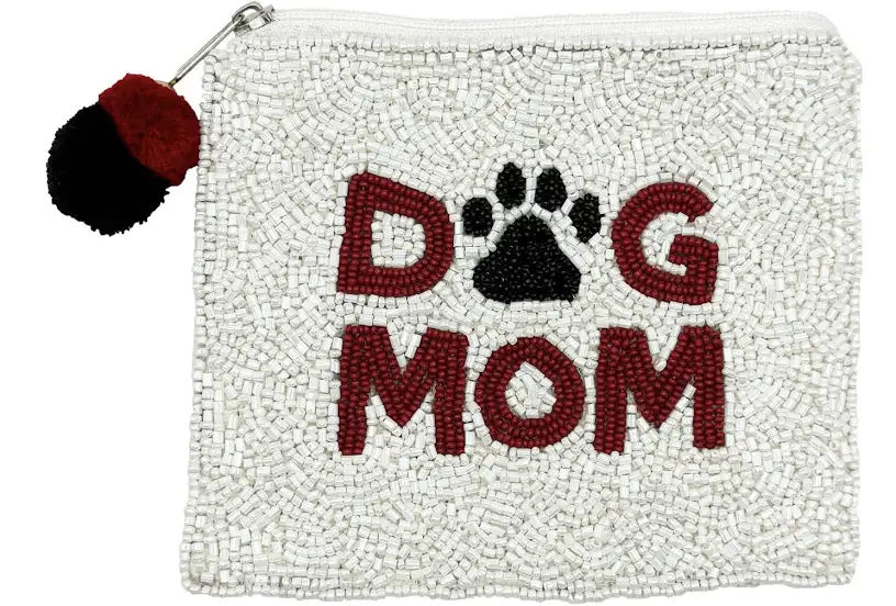 Red Dog Mom Coin Pouch