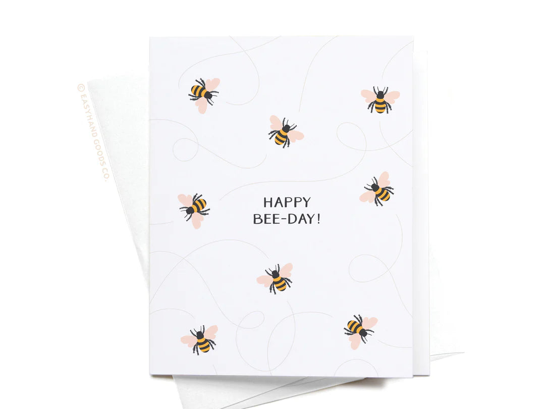 Happy Bee-Day Greeting Card