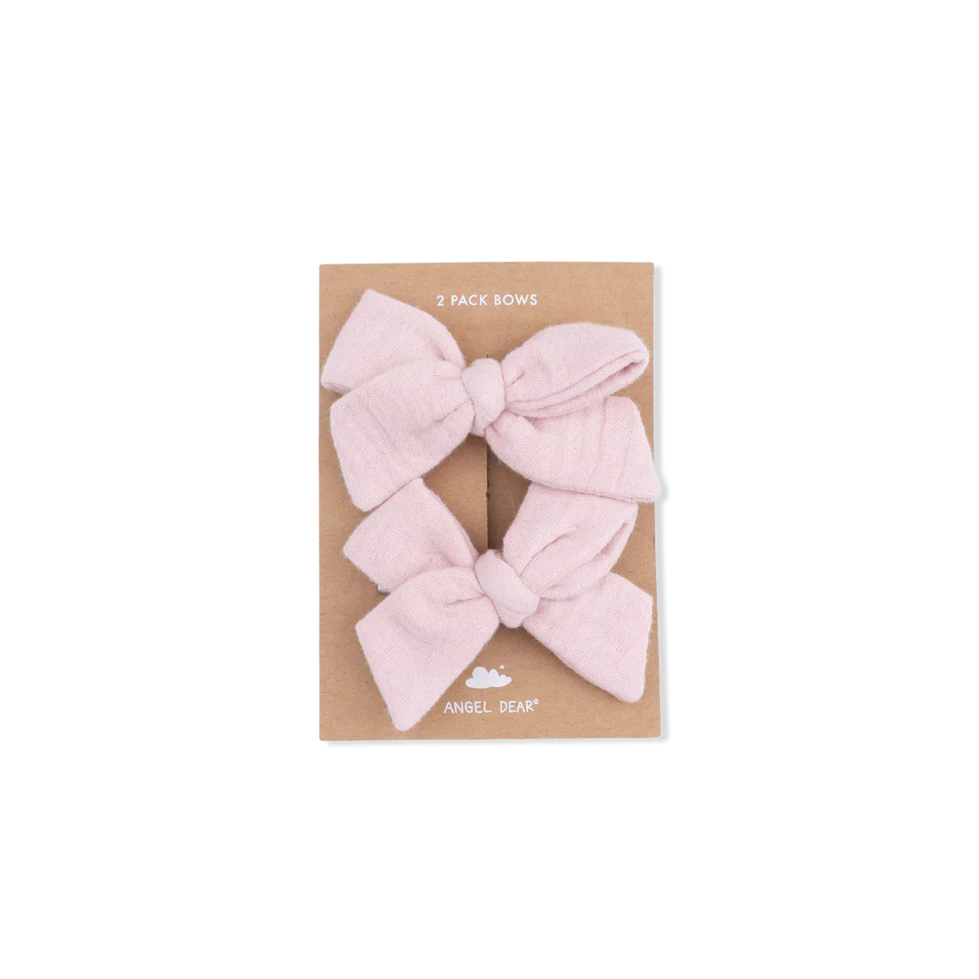 Solid Muslim Lotus - 2 Pack Bow Clips