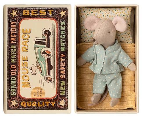 Little Brother Mouse in Matchbox
